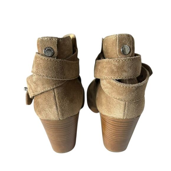Rag & Bone Harrow Suede Boot Camel Size 8 - Picture 3 of 6